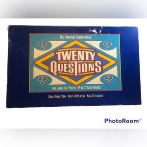 Vintage 1987 Twenty Questions Game